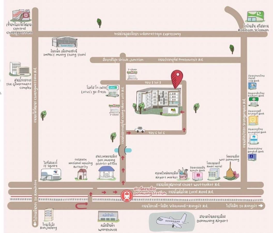 The Prima Residence - Sha Certificate Bangkok Kültér fotó